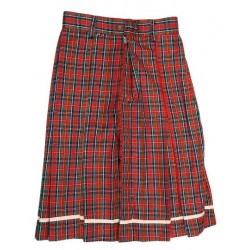 DAV School Uniform Multicolored Skirt for Girls